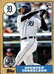 2022 Topps Update 1987 Topps Spencer Torkelson #87TBU-20 card