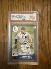 2022 Topps Update 1987 Topps Autographs Spencer Torkelson #87BA-ST card