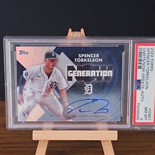 2022 Topps Update Generation Now Autographs Spencer Torkelson #GN-67 card