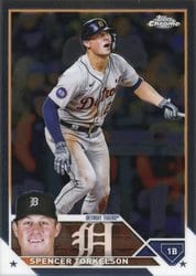 2023 Topps Chrome Base Set Spencer Torkelson #7 card