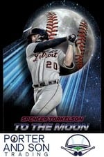 2024 Topps Big League To the Moon Die-Cuts Spencer Torkelson #TM-40 card