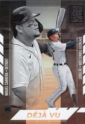 2022 Panini Capstone Deja Vu Spencer Torkelson / Miguel Cabrera #DV-14 card