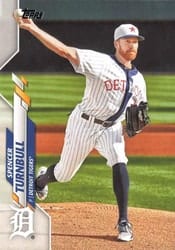2020 Topps Base Set Spencer Turnbull #445 card