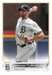 2022 Topps Base Set Spencer Turnbull #228 card