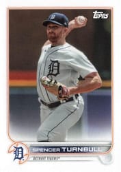 2022 Topps Mini Base Set Spencer Turnbull #228 card