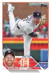 2023 Topps Update Base Set Spencer Turnbull #US291 card