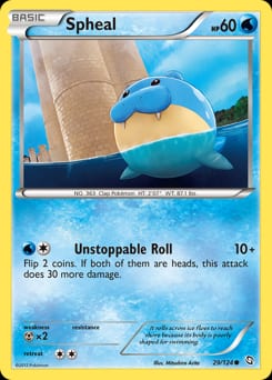 Dragons Exalted Spheal #29 card