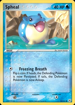 Hidden Legends Spheal #74 card