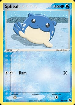 Legend Maker Spheal #65 card