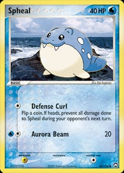 Power Keepers Spheal #65 card