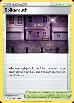 Darkness Ablaze Spikemuth #170 card