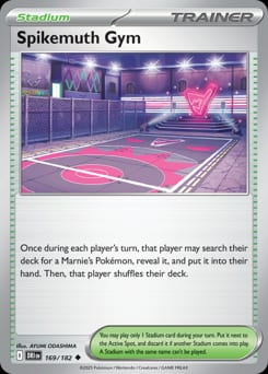 Destined Rivals Spikemuth Gym #169 card