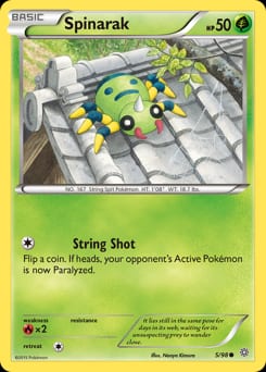 Ancient Origins Spinarak #5 card