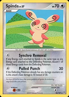 Supreme Victors Spinda #46 card