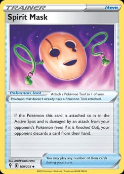 Evolving Skies Spirit Mask #160 card