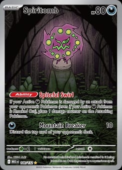2025 Mega Evolution Spiritomb #148 card