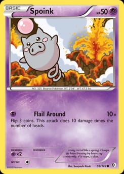 Boundaries Crossed Spoink #59 card