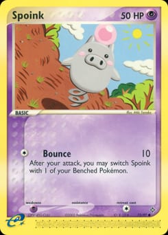 Dragon Spoink #73 card