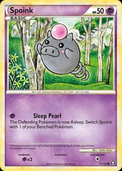 HS—Triumphant Spoink #77 card