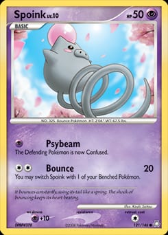 Legends Awakened Spoink #121 card