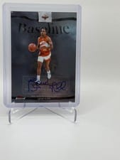 2025-26 Finest Baseline Autographs Spud Webb #BA-SW card
