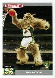2004-05 Topps Total Base Set Squatch #428 card