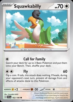 Scarlet & Violet Squawkabilly #162 card