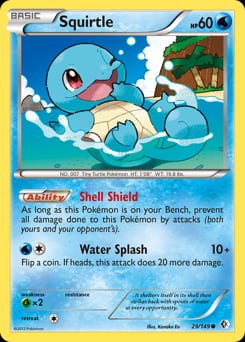 Boundaries Crossed Squirtle #29 card