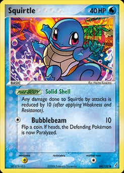 2006 Crystal Guardians Squirtle #64 card