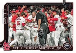 2025 Topps Base Set St. Louis Cardinals #461 card
