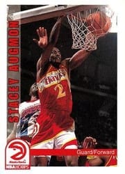 1992-93 Hoops Base Set Stacey Augmon #1 card