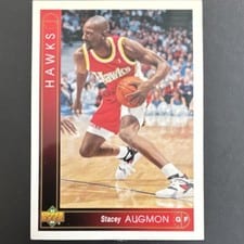 1993-94 Upper Deck Base Set Stacey Augmon #35 card