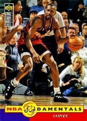 1996-97 Collector's Choice Base Set Stacey Augmon #166 card