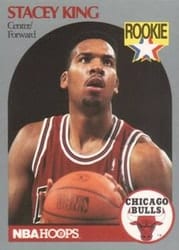 1990-91 Hoops Base Set Stacey King #66 card