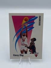 1991-92 SkyBox Base Set Stacey King #40 card