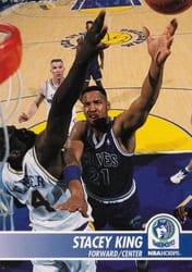 1994-95 Hoops Base Set Stacey King #123 card