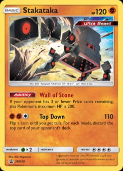 SM Black Star Promos Stakataka #SM209 card
