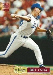 1994 Stadium Club Base Set Stan Belinda #8 card