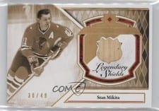 2023-24 Upper Deck Ultimate Collection Ultimate Planks Legacy Stan Mikita #LSPL-SM card