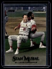 2019 Stadium Club Stan Musial Black Foil #290 card