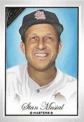 2019 Topps Gallery Base Set Stan Musial #162 card