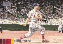 2020 Stadium Club Base Set Stan Musial #187 card