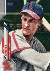 2020 Topps Base Set Stan Musial #13b card