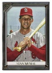 2021 Topps Gallery Base Set Stan Musial #127 card