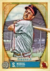 2021 Topps Gypsy Queen Base Set Stan Musial #303 card