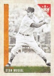 2022 Panini Diamond Kings Base Set Stan Musial #11 card