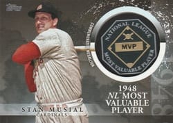 2023 Topps Update MVP Medallions Stan Musial #MVP-SM card