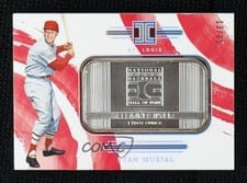 2024 Panini Impeccable Cooperstown Logo Stan Musial #47 card