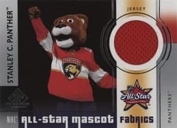2024-25 SP Game Used 2024 All-Star Mascot Fabrics Stanley C. Panther #ASMF-9 card