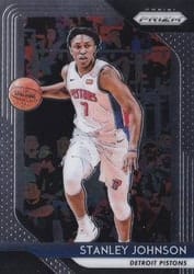 2018-19 Panini Prizm Base Set Stanley Johnson #162 card